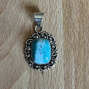 Larimar Pendant